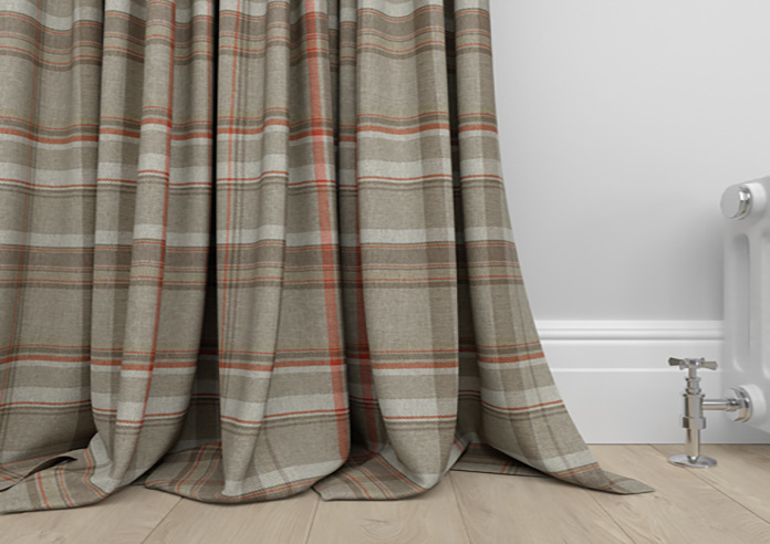 Macrae, Brown Tartan - Made to Measure Curtains - Image 6